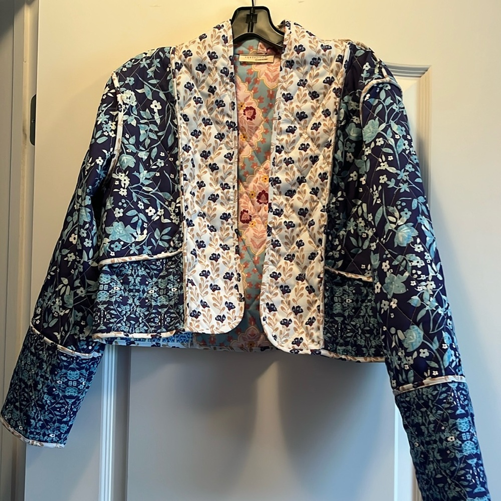 Love stitch reversible quilted jacket size small